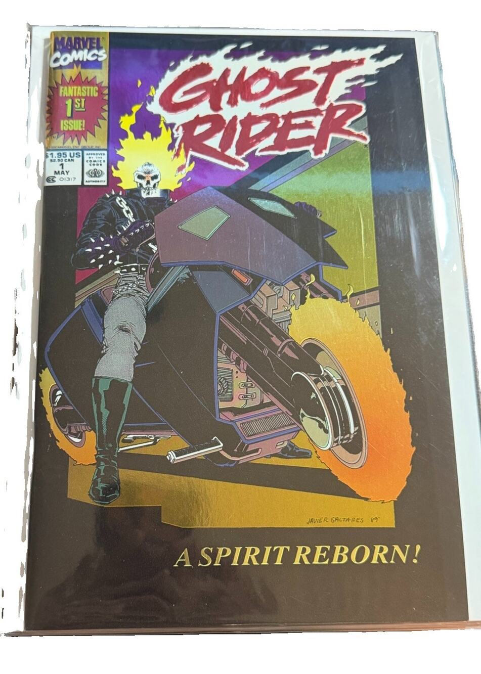Ghost Rider #1 Mexican Foil Megacon Exclusive Marvel Comics